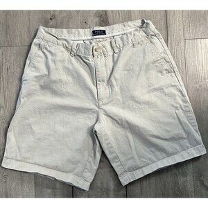 Polo Ralph Lauren Men’s Classic Chino Shorts Beige 100% Cotton Size 34